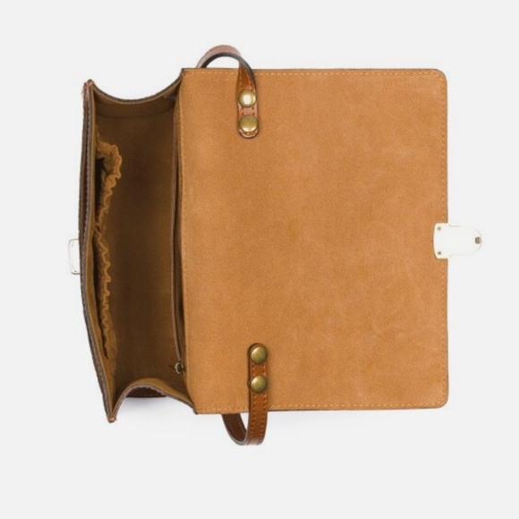 NIB PATRICIA NASH Locri Tooled Leather Crossbody Bag Purse - Picture 3 of 9